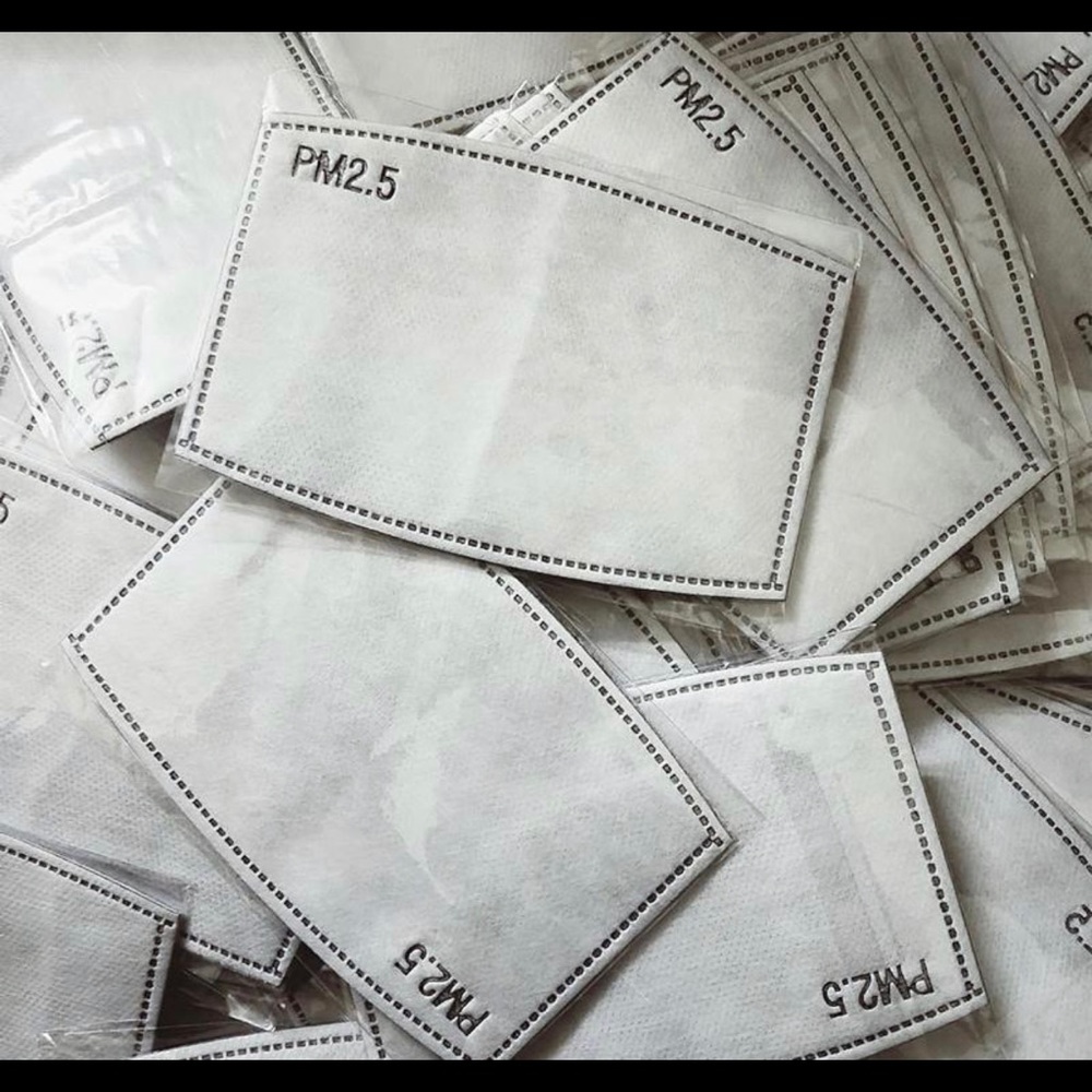 Adult Face Mask Filter Pad Face Cover